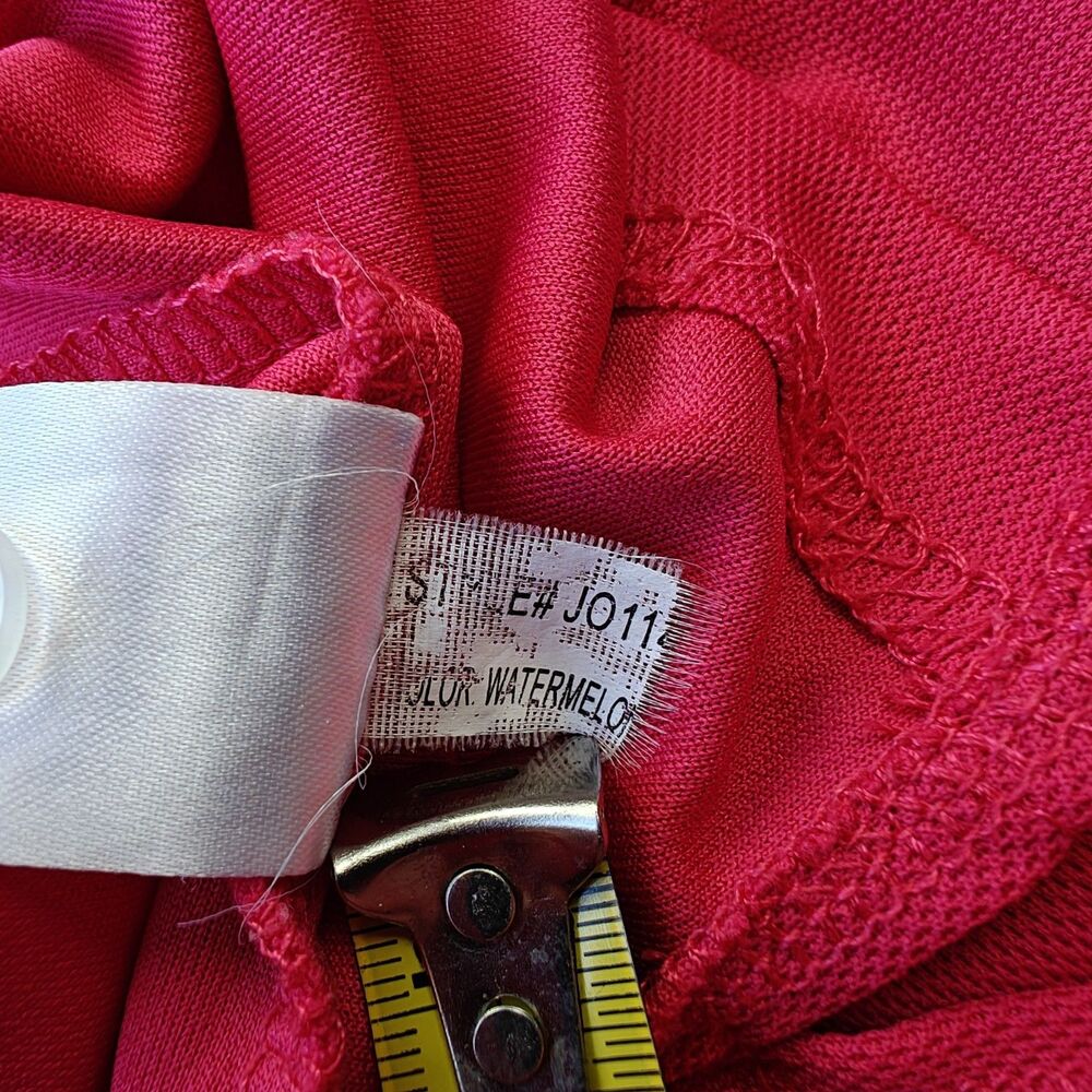 Johnnie-O Prep Performance Polo Shirt Men's XL Watermelon Pink Golf Shirt - Picture 8 of 10